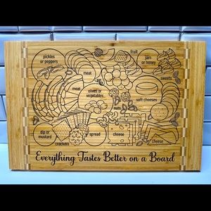 Home made Charcuterie cutting board